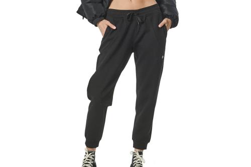 Body Action Women S Trend Cuffed Pants Παντελόνι Φόρμας (021341 BLACK-01)